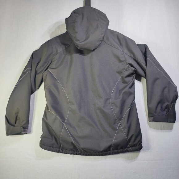 North End Sport hooded winter jacket women's size L black colour - Picture 3 of 14